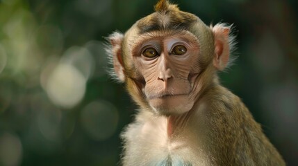 Obraz premium A Species of Old World Monkey The Rhesus Macaque