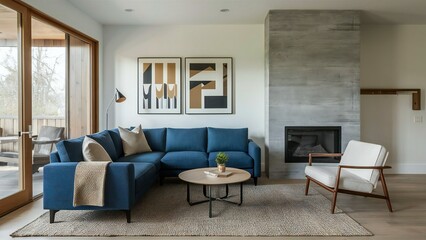 Fototapeta premium modern living room