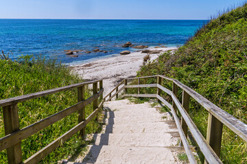 Küste bei Fouesnant in der Bretagne, Frankreich