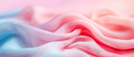 Obraz premium Abstract Pink and Blue Fabric Background.