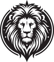 Lion  Silhouette vector illustration