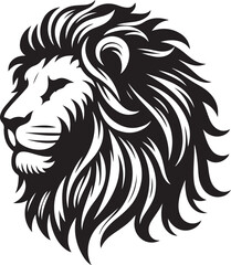 Lion  Silhouette vector illustration