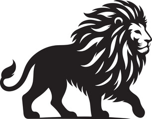 Lion  Silhouette vector illustration