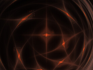 Imaginatory fractal abstract background Image