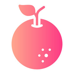 orange gradient icon