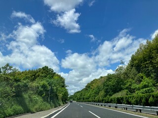 いなかのドライブウェイ