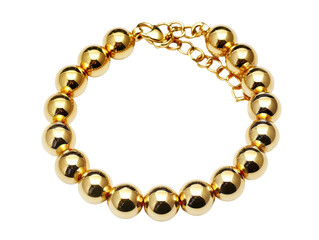 Obraz premium A gold bracelet with a gold clasp