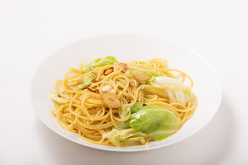 マグロ酒盗のペペロンチーノ