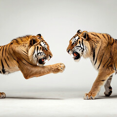 Obraz premium tiger in the zoo