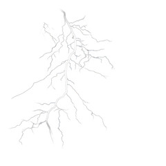 Fototapeta premium Electrifying Power. Witness the raw energy of nature with 130 isolated lightning bolts.