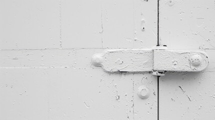 White background lock