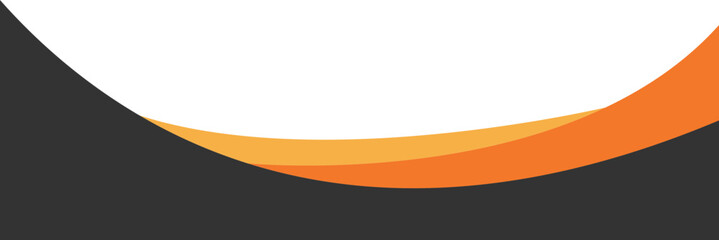 Obraz premium Wave Corner Shape Element