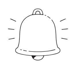 シンプルなベルアイコン