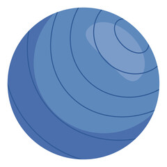 fitness rubber ball