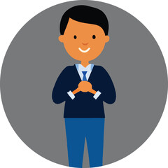 business man with a briefcase.