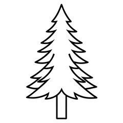 christmas tree vector