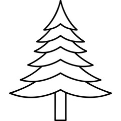 christmas tree illustration