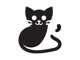 black and white cat