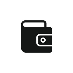 Wallet icon vector. EPS 10 editable vector