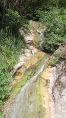 Beautiful landscape of waterfall Sri Lanka