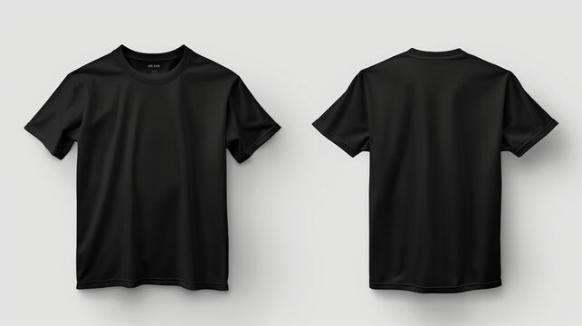 Black T Shirt Mockup Images Browse 164 185 Stock Photos Vectors and Video Adobe Stock