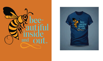 A  cute bee icon  vector illustration