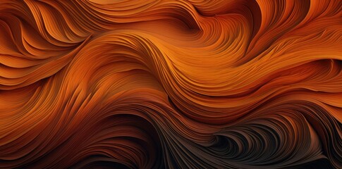 action background with orange and brown wavy lines that form the shape of a wave