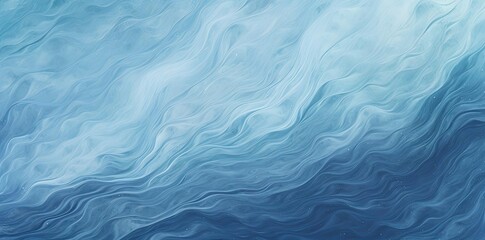 Obraz premium blue and silver background with a pattern of wavy lines