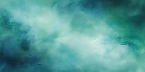 Obraz premium green blue background with a lot of clouds in the sky