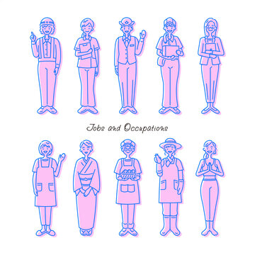Jobs and Occupations, pop