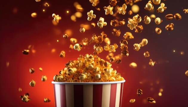 popcorn in a bucket. promote. promotion. content. pop corn caramel. original. cinema. bioskop. benner. background. wallpaper. discount.