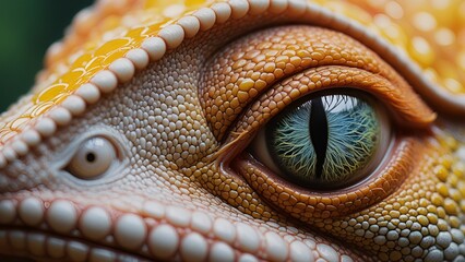 close up of a dragon