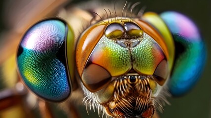 close up of a dragonfly