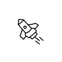rocket outline icon