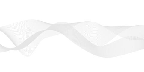 Abstract wave element for design. Digital frequency track equalizer. Stylized line art background.  Wave with lines created using blend tool. Vector