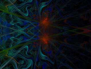 Imaginatory fractal abstract background Image