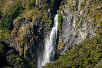Devils Punchbowl Waterfall - New Zealand