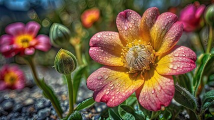 Miniature Bloom: Tilt-Shift Flower