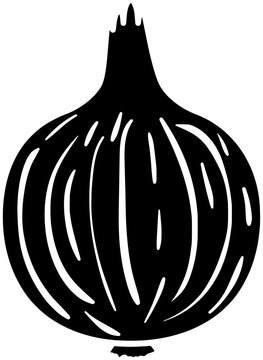 recommend clip art: onion illustration food silhouette herb logo ingredient icon cooking outline kitchen leaf organic plant spice pepper healthy garlic vegetarian shape green condiment basil for vector graphic background