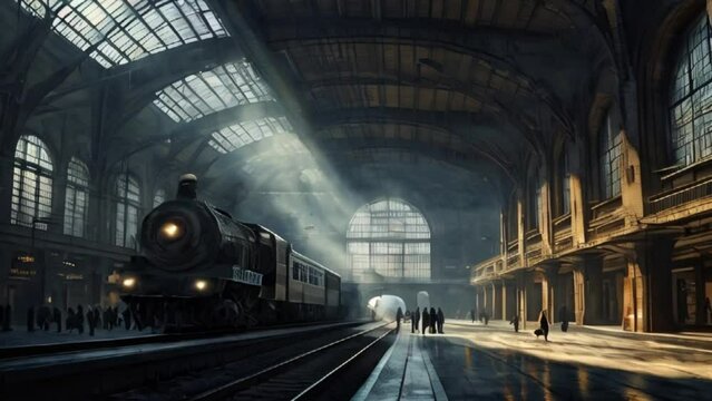 subway station