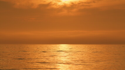 Naklejka premium Glittering Sea Surface, Abstract Background. Reflection Of Sunlight Over Sea Surface Texture Background.