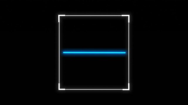 Barcode scanner, QR code Futuristic barcode quick code scanning Bar. barcode qr code square code scanning animation, mobile phone scan interface, Isolated on black background. application