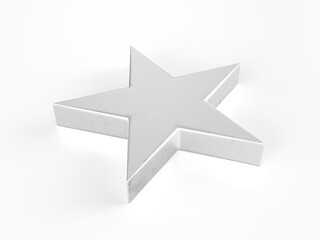 Metal star symbol