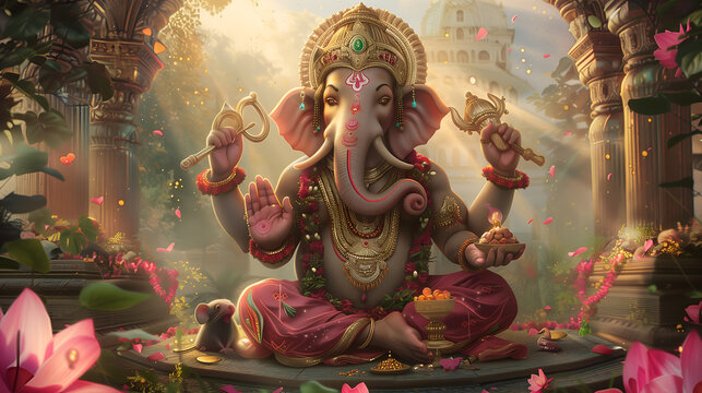 Lord ganesha. Lord ganesh festival.