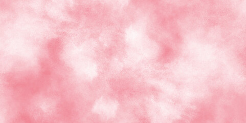abstract fringe and bleed paint drips and drops pink watercolor background texture, pink watercolor background hand-drawn with cloudy strokes of brushes.	