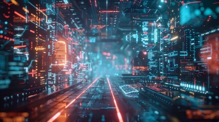 Obraz premium With increased data speeds and capacity 5G enables emergency responders to use advanced technology such as augmented reality for enhanced situational awareness and decisionmaking.