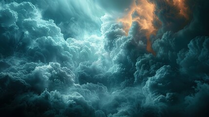 Threatening Sky: Warning in the Clouds