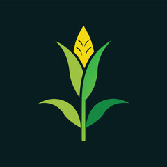 Leaves vector illustration icon