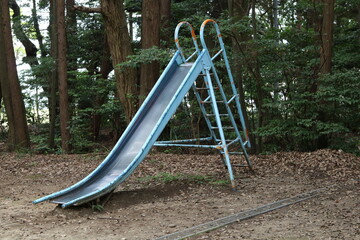 Blue slide