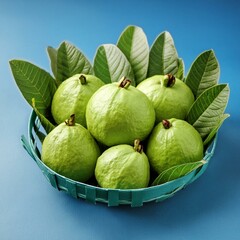 Naklejka premium Fresh healthy guava fruit